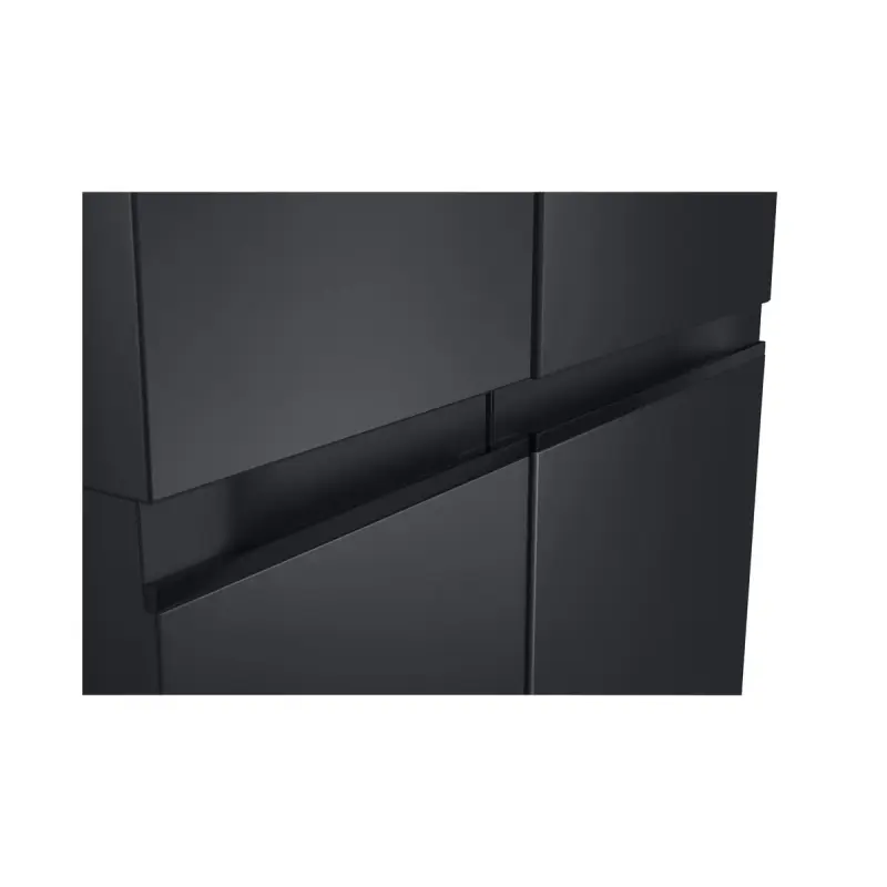 Lg Refrigeradora side by side 27p³ smart inverter negro matte